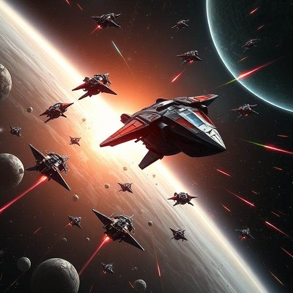 Galactic Defender Space Shooter Game